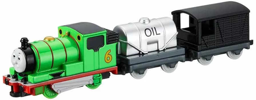 Takara Tomy Long Type Tomica Percy the Tank Mini Car Toy Игрушка для детей от 3 лет и старше Упакованная игрушка Соответствует стандартам безопасности ST Mark Сертификация TOMICA TAKARA TOMY