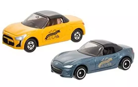 Takara Tomy merger 10th anniversary special project 2 unit set 2016 shareholder benefits “Tomica”