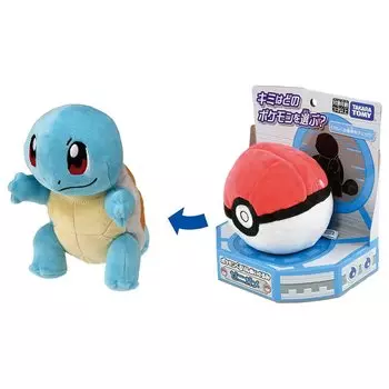 TAKARA TOMY Monster Pokemon Курурин Мягкая игрушка Покемон Мягкая игрушка для детей от 3 лет и старше Соответствует стандартам безопасности игрушек Сертификация ST Mark Pokemon TAKARA