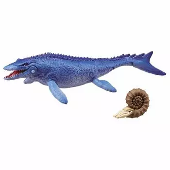 Takara Tomy Mosasaurus Animal Dinosaur Реалистичная движущаяся фигурка Игрушка Ages Ania AL-07 (Плавающая версия.) 3+ синий