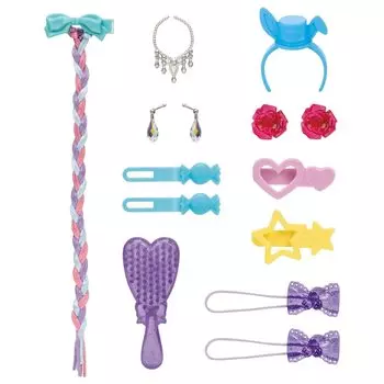 Takara Tomy Nijikyun Curl Аксессуары Набор Игрушка Возраста Licca-chan Dress-up 3+