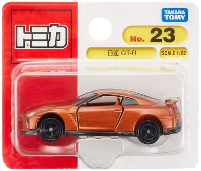 TAKARA TOMY Nissan Мини-машинка, игрушечная машинка для детей от 3 лет Блистерная упаковка Соответствует стандартам безопасности игрушек Сертификация ST Mark TOMICA TAKARA TOMY Tomica оранжевый