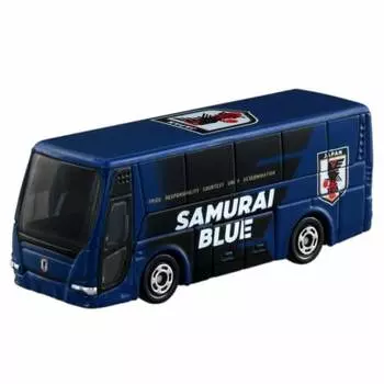 TAKARA TOMY Официальный автобус национальной сборной Японии по футболу Tomica JFA s DREAM Мини-машинка Унисекс для детей от 3 лет и старше Пропуска в коробках Безопасность игрушек