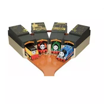 TAKARA TOMY Паровозик Томас Складной паровозик Томас Игрушка для детей от 3 лет и старше Соответствует стандартам безопасности игрушек Сертификация ST Mark PLARAIL