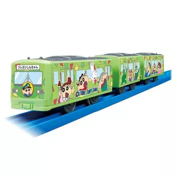 Takara Tomy Plarail Crayon Shin-chan Wrapping Train Игрушка для поезда Возраст 3+
