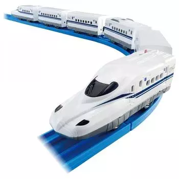 TAKARA TOMY Plarail Давайте соединим многое Изменяйте скорость с помощью рельс Игрушечный поезд Shinkansen N700S Для детей от 3 лет и старше