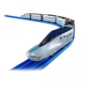 TAKARA TOMY Plarail Fully Connect Shinkansen Test Vehicle ALFA-X Поезд Игрушка для детей от 3 лет [ALFA-X 6-вагонный состав (1), Форма заказа деталей (1)] Проходит Т