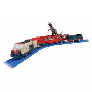 Takara Tomy Plarail Игрушка-транспорт для динозавров Мира Юрского периода для детей от 3 лет Поезд,