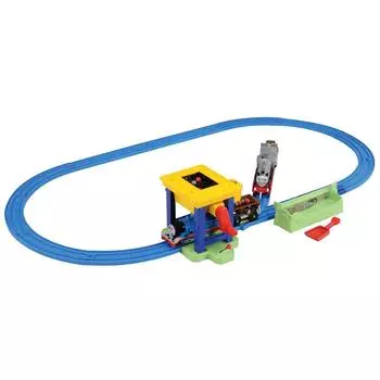 Takara Tomy Plarail Let s spin around thomas and merlin coal hopper set