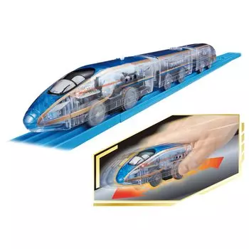 TAKARA TOMY Plarail отправляется в путь без необходимости подзарядки с аккумуляторами Tekoro E7 Series Shinkansen Shinkansen 226086!