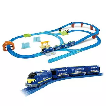 TAKARA TOMY Plarail передвигается по вашему Plarail Лучший набор для выбора поезда Игрушечный поезд Для детей от 3 лет и старше Вперёд, в город!