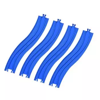 Takara Tomy Plarail Rail Train Train Возраст 3 года и веселье для сборки игрушек для мужчин и детей Подарите монорельсовую дорогу Ролевая модель поезда Подвижная рельса Takara синий