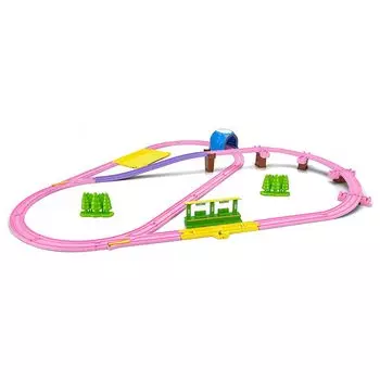 Takara Tomy Plarail Scenic Color Rail Kit и игрушечный поезд Train Ages ~Flowers Railways~ 3+