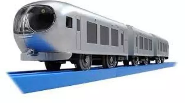TAKARA TOMY Plarail Seibu Railway 001 Series Laview Train Toy Возраст 3+ серебряный