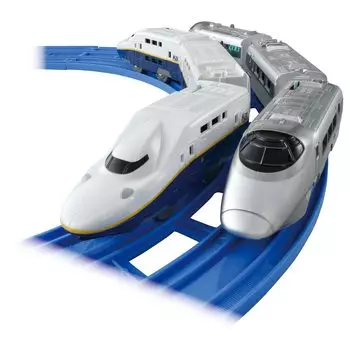 TAKARA TOMY Plarail Shinkansen ГОД 2022 400 серия Tsubasa E4 серия Max комплект соединений и