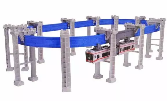 TAKARA TOMY Plarail Shonan Monorail 5000 Series Red Line Set [Takara Tomy] красный