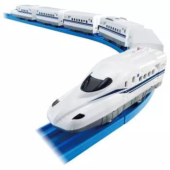 TAKARA TOMY Plarail соединяет множество возможностей Меняйте скорость с игрушечным поездом Shinkansen N700S Для детей от 3 лет и старше Вперёд, на железную дорогу!!