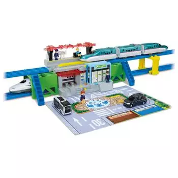 Takara Tomy Plarail Sound My Station 4WAY игрушечный поезд Ages Change! 3+