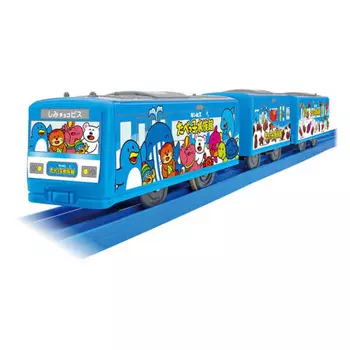 Takara Tomy Plarail Tabekko Аквариумная упаковка Поезд Игрушка-поезд Возраст 3+