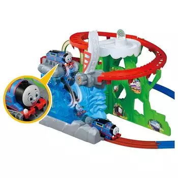 takara tomy Plarail thomas GOGO Thomas Ныряй в водопад! игрушки Adventure Peak Train от 3 лет и старше