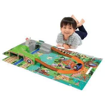 TAKARA TOMY Plarail Thomas GOGO Thomas Outing 3D Map Train Toy Возраст 3+