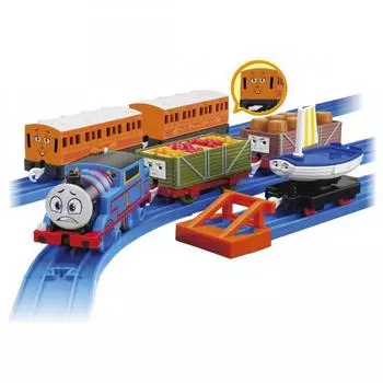 TAKARA TOMY Plarail Thomas GOGO Thomas Thomas and Annie & Clarabelle and Friends Set Игрушечный поезд Возраст 3+