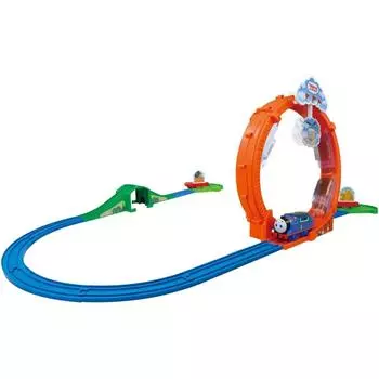 Takara Tomy Plarail Thomas GOGO Томас кувыркается! Увлекательная игрушка-поезд Playland для мальчиков от 3 лет и старше. Оригинал из Японии.