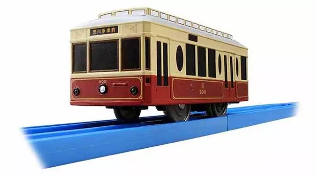 TAKARA TOMY Plarail Tokyo Sakura Трамвай Аракава Тип 9000 (Линия Тодена) (Номер автомобиля. 9001)