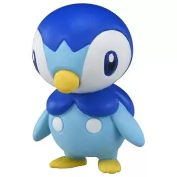 Takara Tomy Pocket Monster Monster Collection MS-53 Piplup Pokemon Игрушка Возраст 4+