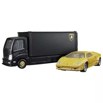 TAKARA TOMY Premium Tomica Transporter Lamborghini Countach 25th Мини-машинка игрушечная машинка для детей от 6 лет и старше Стандарт безопасности игрушек прошел проверку на соответствие стандарту ST