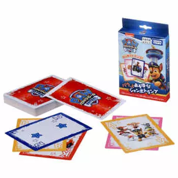 TAKARA TOMY Щенячий патруль Давайте поиграем с Лапкой! Игральные карты Jumbo