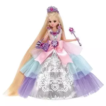 Takara Tomy (TAKARA) TOMY) Licca doll dream fantasy Platinum long princess Licca-chan