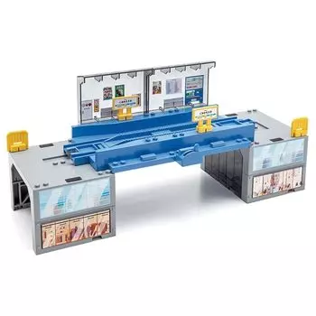 Takara Tomy (TAKARA) TOMY) Plarail J-23 Let s recombine! building and station train toys 3 years old and above