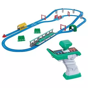 Takara Tomy (TAKARA) TOMY) Plarail You drive! grip mascon E5 series Shinkansen Hayabusa DX set train toys 3 years old and above