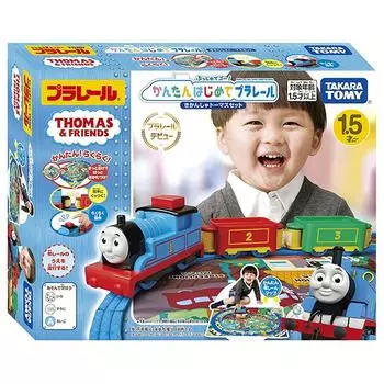 Takara Tomy Thomas Push and Easy First Plarail Паровозик Томас Игрушка для детей в возрасте 1,5 года Соответствует стандартам безопасности игрушек ST Mark