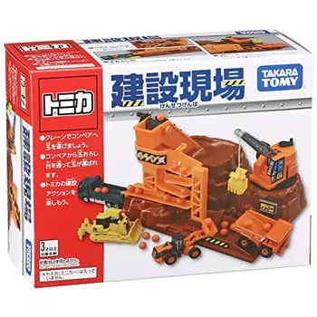 TAKARA TOMY Tomica Action Construction Site Mini Car Car Toy Unisex 3 years old and up Toy Safety Standards Passed ST Mark Certification TOMICA