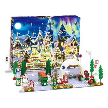 Takara Tomy Tomica Адвент Календарь Мини Машинка Игрушка Возраст 3+