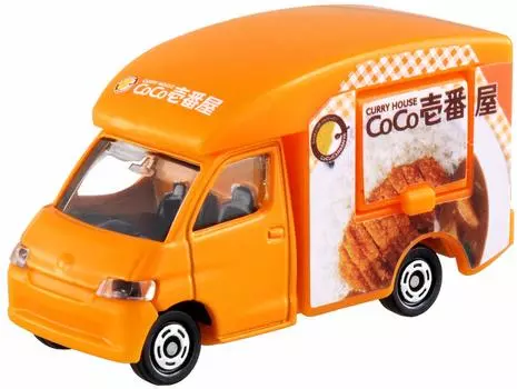 Takara Tomy Tomica CoCo Ichibanya Kitchen Car Mini Car Toy Ages No.91 (Блистерная упаковка) 3+