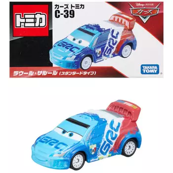 TAKARA TOMY Tomica Disney Cars Tomica C-39 Рауль Салур (Стандартный Тип) Игрушечная машинка Minicar для детей от 3 лет в коробке, соответствует стандартам безопасности игрушек ST Mark Certificati
