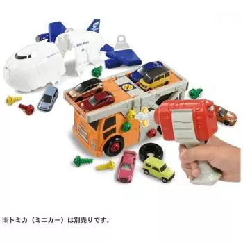 Takara Tomy Tomica Diy Kumika Revue Action Carrier Car Cargo Jet Set
