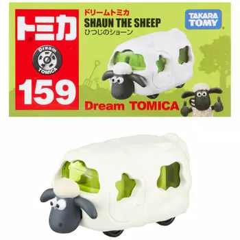 TAKARA TOMY Tomica Dream Tomica No.159 Барашек Шон Мини-машинка для детей от 3 лет и старше. Стандарт безопасности игрушек в коробке прошел сертификацию ST Mark.