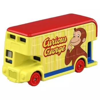 Takara Tomy Tomica Dream Tomica SP Curious George Friends Автобус Мини-машинка Игрушка Возраст 3+