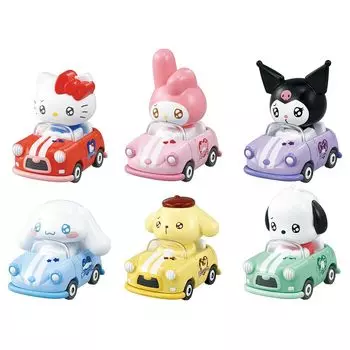 TAKARA TOMY Tomica Dream Tomica TOMICA TUNES ПЕРСОНАЖИ SANRIO Миниатюрная игрушка-машинка для детей от 3 лет и старше Том 1 (один предмет)