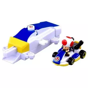 Takara Tomy Tomica Drift Tomica Mario Kart Drift Starter Set Toad & Standard Kart Mini Car Toy Возраст 3+