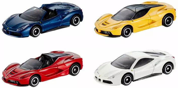 TAKARA TOMY Tomica Ferrari Set W190H140D35mm