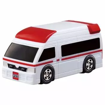 TAKARA TOMY Tomica First Tomica Ambulance Mini Car Car Toy 1.5 years old and over Toy Safety Standards Passed ST Mark Certification TOMICA