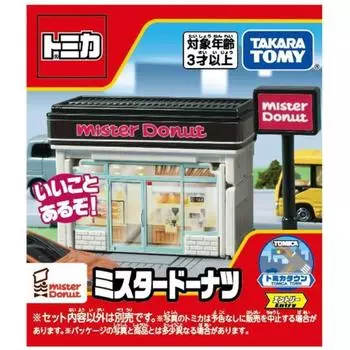 Takara Tomy Tomica Город Мистер Пончик