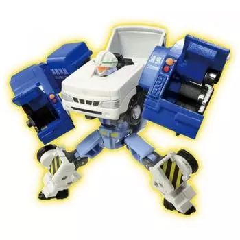 Takara Tomy Tomica Heroes Tomica Job Lover Jb07 Clean Braver Toyota Dyna Cleaning Vehicle