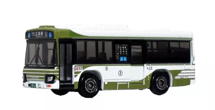 TAKARA TOMY Tomica Hiroshima Электрический железнодорожный автобус Isuzu Elga