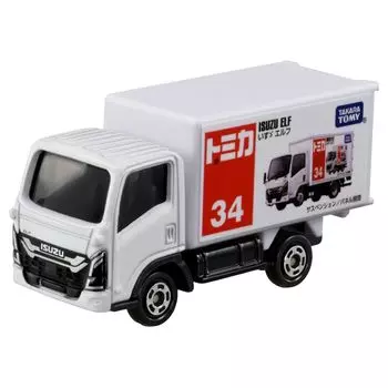 Takara Tomy Tomica Isuzu Elf Мини-машинка Игрушка Возраст № 34 (Блистерная упаковка) 3+